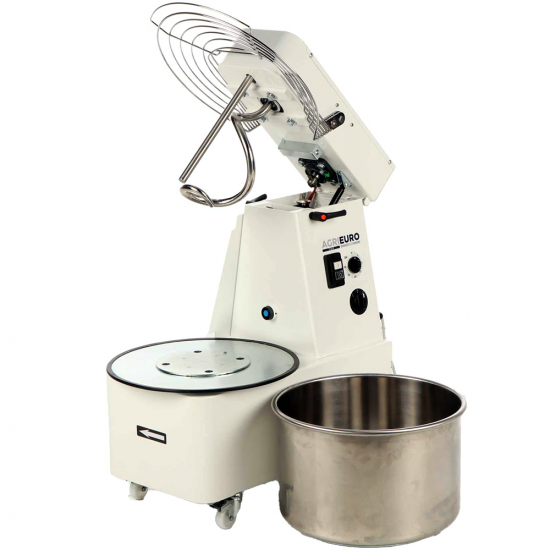 Mixer 4000 T-2G Deluxe - Lifting spiral mixer - 32 kg 3-phase 2-speed