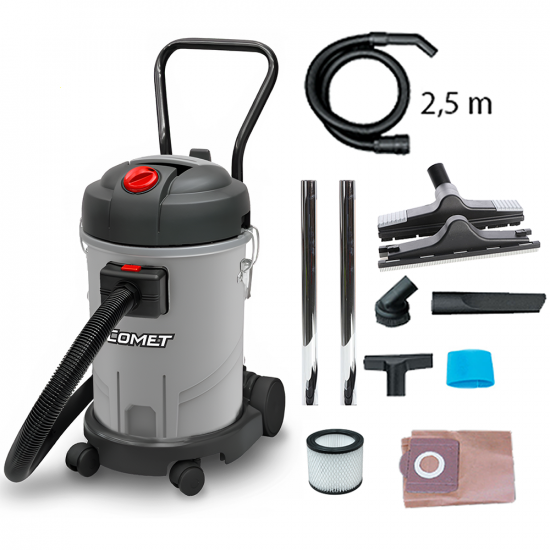Comet CVP 130 P - Vacuum Cleaner - 30 lt - Dust and Slurry - 1400W