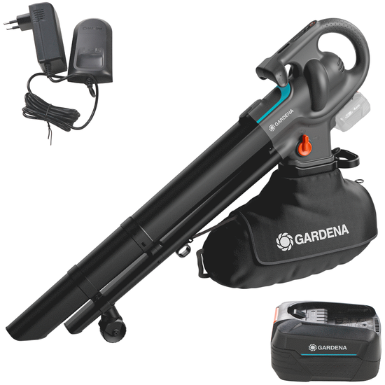 Gardena PowerJet Collect 18 P4A - Cordless Blower Vacuum - 18V 4Ah