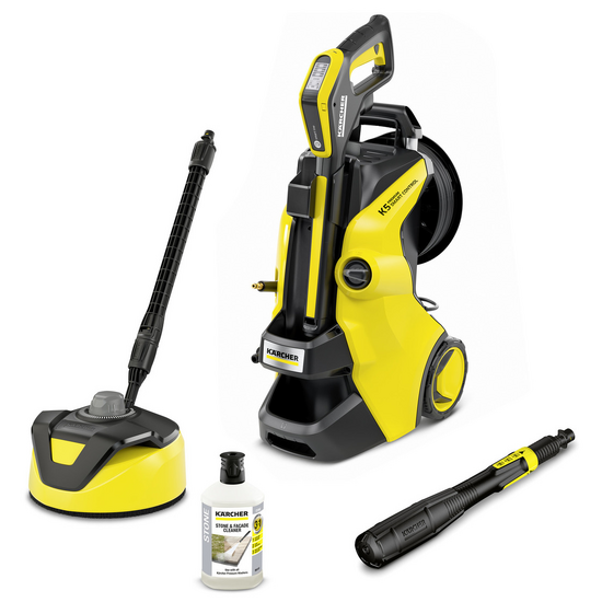 Karcher K5 Premium Smart Control Flex Home + Home Kit - Pressure Washer -145 bar max - 500 lt/min - App Home &amp; Garden