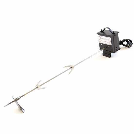 Cruccolini GA15 electric spit roaster for grills and BBQs
