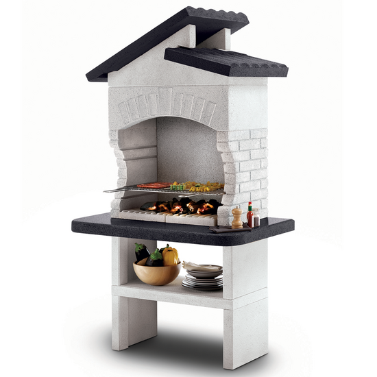 Palazzetti Procida 2 - Masonry Barbecue for Wood and Charcoal