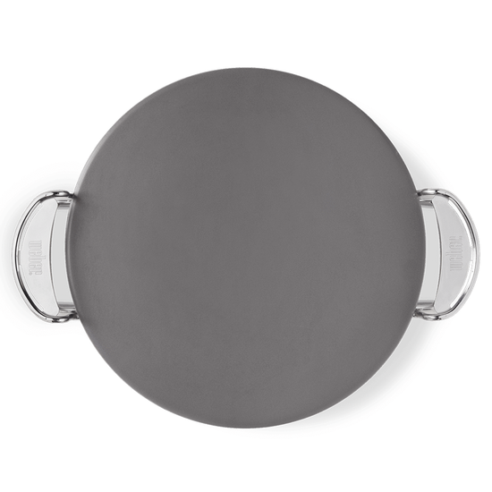 Enamelled Round Baking Stone Weber Crafted