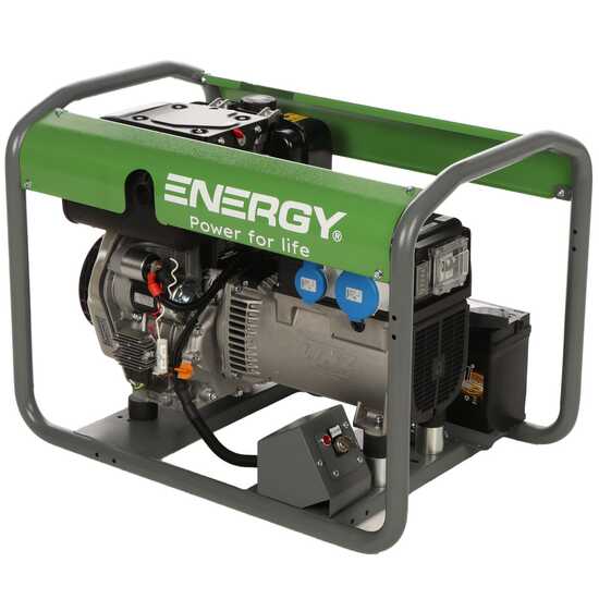 Energy EY-7MDE AVR - Diesel Power Generator with AVR 5 kW - Continuous 4.5 Single Phase
