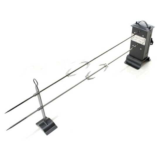 Double Electric Rotisserie for Barbecue Cruccolini GA1-B