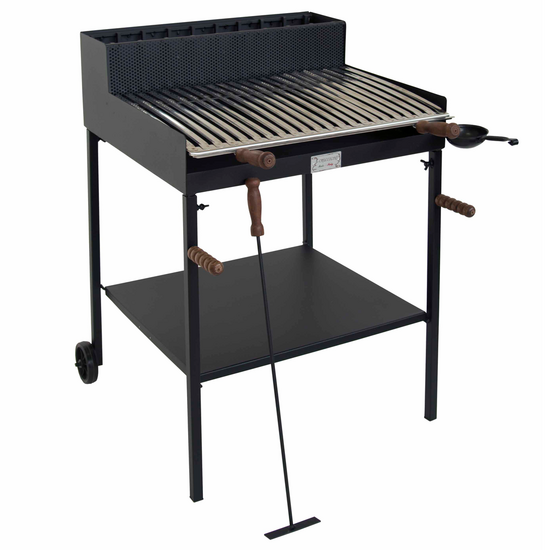 Cruccolini Belvedere Maxi - Handmade Iron Wood and Charcoal Barbecue