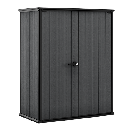 Keter Cortina Alto - Garden Tool Shed - 140x73.6x170.4 cm