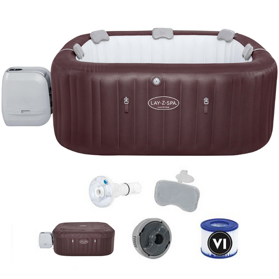Bestway Lay-Z-Spa Maldives HydroJet Pro 6001U - 201x201x80 cm - Hot Tub Spa Pool