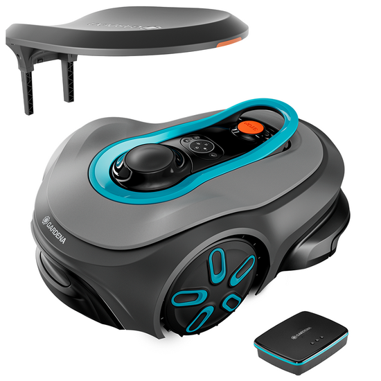 PROMO Gardena Smart SILENO Free 1200 - Lawn Mowing Robot - Management with Gardena Smart App - Without Installation