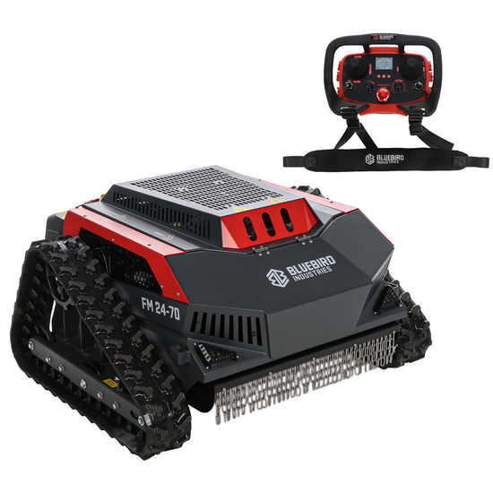 Blue Bird FM 24-70 - Hybrid Remote-Controlled Mower Robot