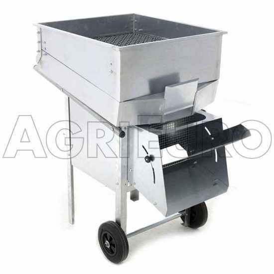 Pneumatic Compressed Air 11-S Zinc-plated Olive Leaf Stripper - with Pre-filtering Grid