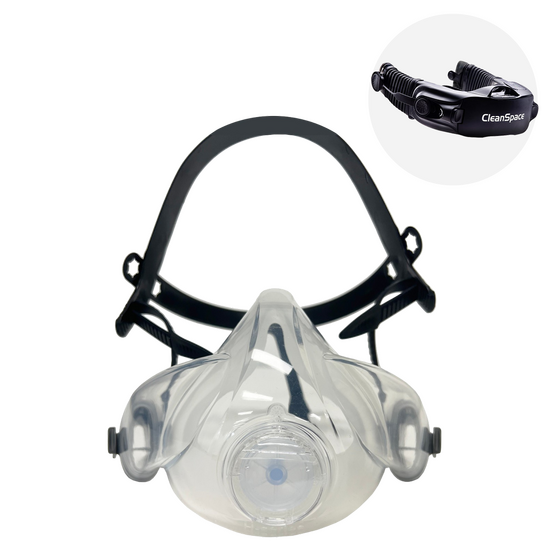 Kasco CleanSpace PRO - Powered Half Mask - With ABEKP3 Filter