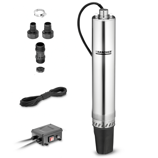 Karcher BP 4 Deep Well - Submersible Pressure Pump - 700 W - Clear Water