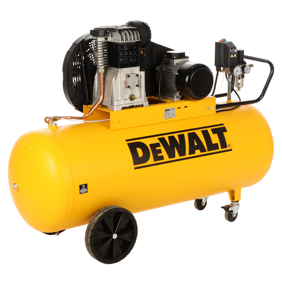 DeWalt DXCMB3T201HE - Three-phase electric air compressor with belt - 3 HP Motor &ndash; 200 lt