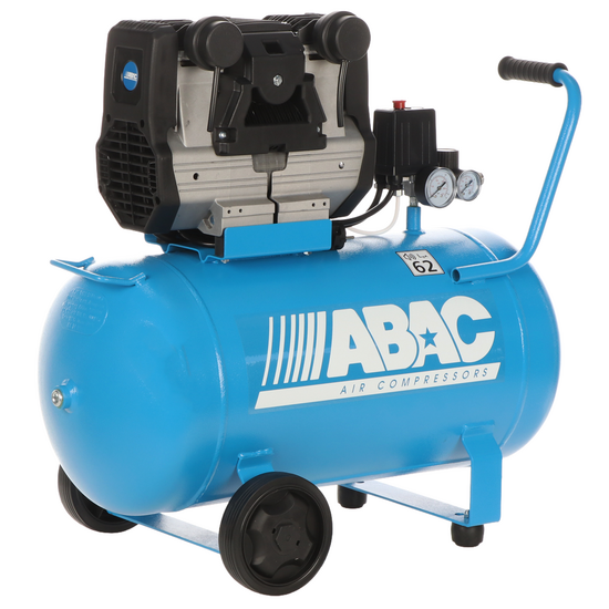 ABAC MONTECARLO QUIETE OS20 - Silent Single-phase Electric Air Compressor - Oil-less - 2 HP - 50 lt