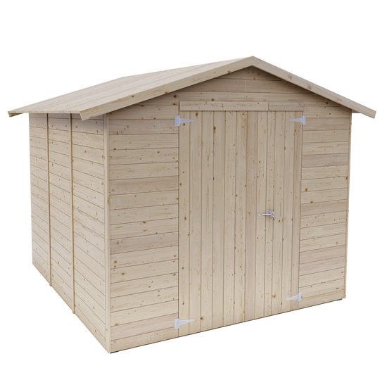 Alce Stefy 238x245 - Wooden Garden Shed - 238x245x220 cm