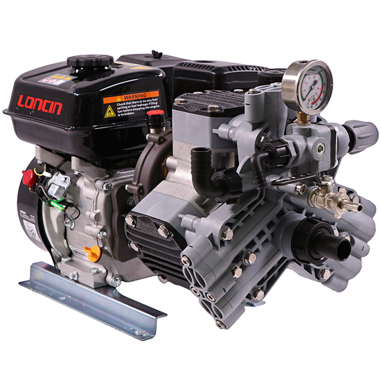 Comet MTP P40/20 BA (CE) - Petrol spray pump - Loncin G200F engine - version for acids and chemicals