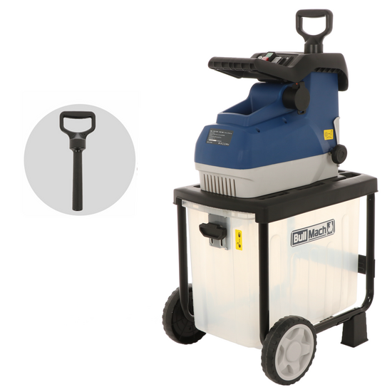 BullMach Tersic 45 Roller - Electric shredder - With collection basket