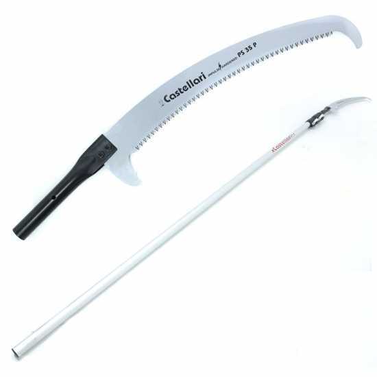 Castellari PS 35 PT Pruning Saw on 6.5 m Telescopic Pole