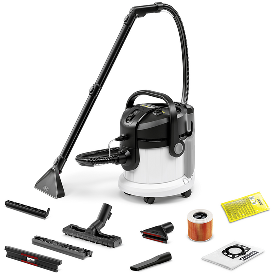 Karcher SE 4 - Carpet cleaner - Wet vacuum cleaner - Clean/dirty water tank 4 l - 1000 W