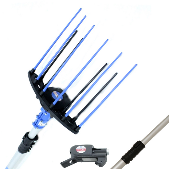 Campagnola Nuovo Holly - 150-220 cm aluminium pole - Battery-powered electric olive harvester