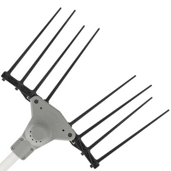 Volpi Super Bomber 185L - Battery-powered electric olive harvester - Telescopic pole 210/300cm