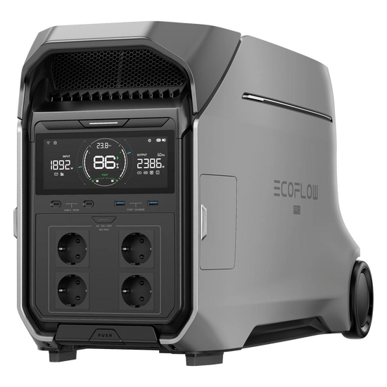 EcoFlow Delta Pro 3 - Portable PowerStation Battery - 4000W - 4096 Wh/51.2V