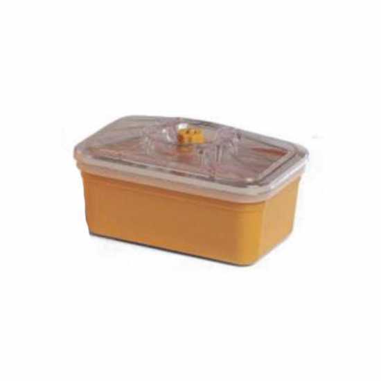 20x13 food vacuum container - 8 cm height - with lid