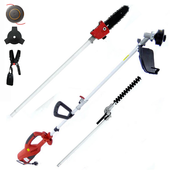 GeoTech BC 1400 Combi - Multifunction electric brush cutter - 1400 W