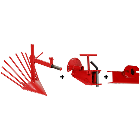 AP-5 potato digger with adjustable two-bolt attachment and tool bar - for 6-10 HP motor cultivators