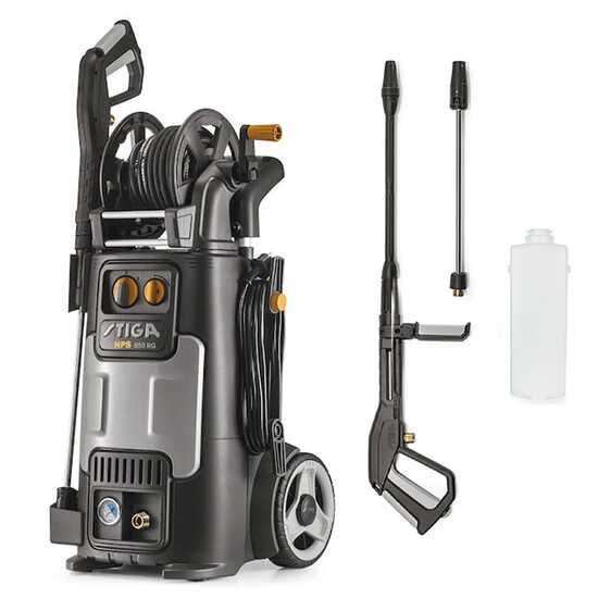 Stiga HPS 550 R - Semi-professional compact cold pressure washer - 150 bar - 520 l/h