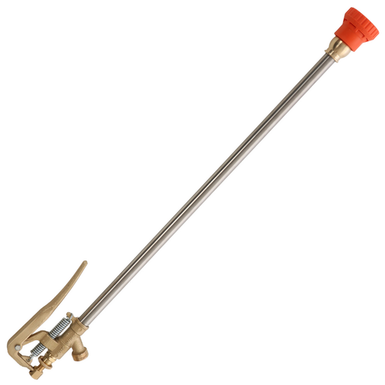 High pressure, turbo lever ceramic spray lance