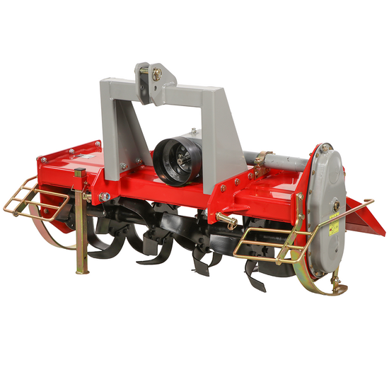 GeoTech Pro HRT-150 - Medium Series Tractor-mounted Rotary Tiller - Fixed Hitch