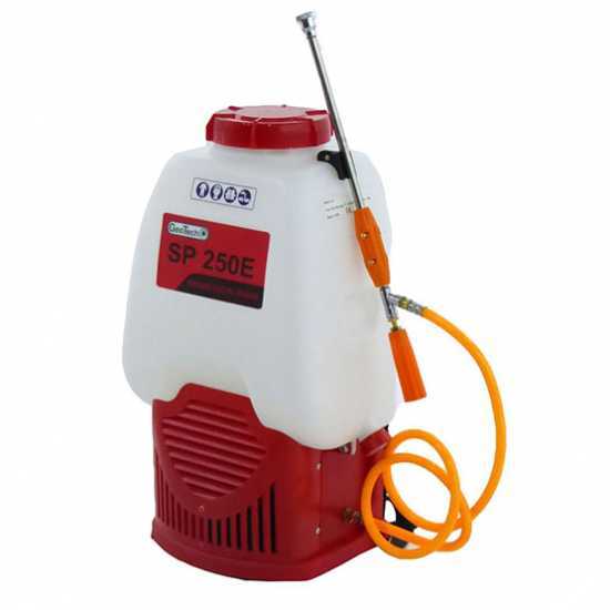 GeoTech SP 250 E - Battery-powered Shoulder Sprayer Pump - 25 L