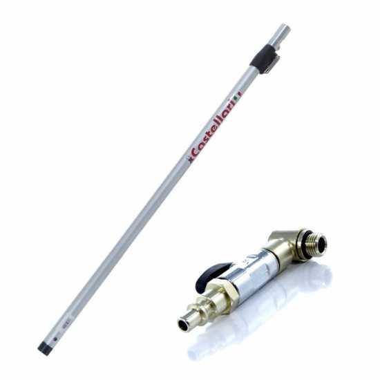 Castellari APT 100 E extension pole - 100-150 cm pneumatic extension pole