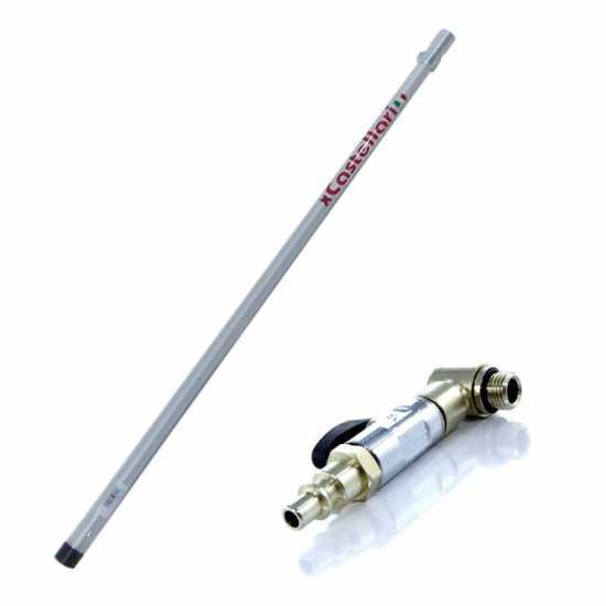 Castellari APF 28 150 PE extension pole - 150 cm fixed pneumatic extension pole