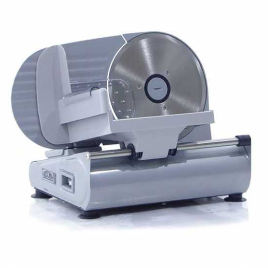 RGV Ausonia 190 Silver - Meat Slicer with detachable blade 190mm - 100W