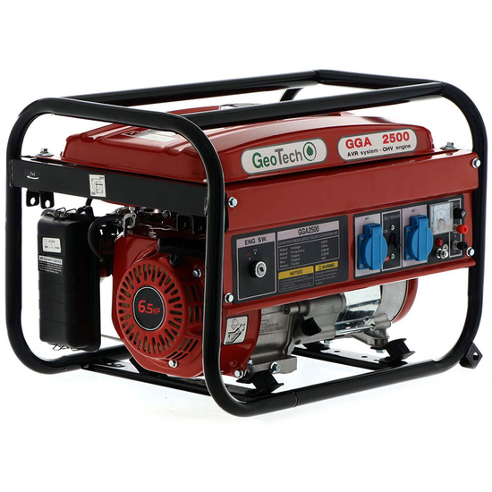 GeoTech GGA2500 - 2.2 kW Power Generator with AVR - DC 2 kW Single-phase
