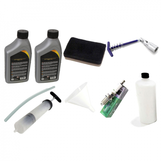 Spare parts and maintenance kit for generator petrol engine