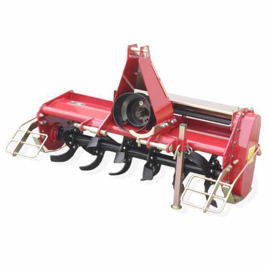 GeoTech Pro LRT-95 - Light Series Tractor Rotary Tiller - Manual Displacement
