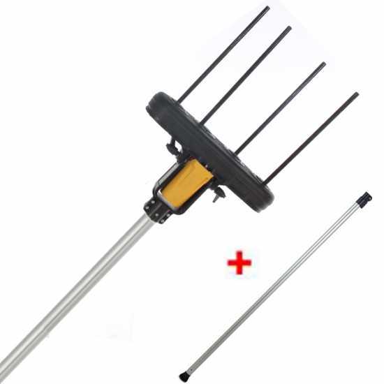 Volpi Giulivo 4YOU - Electric Battery-powered Olive Harvester - 240-370 cm - Olive Shaker on Pole + Extension