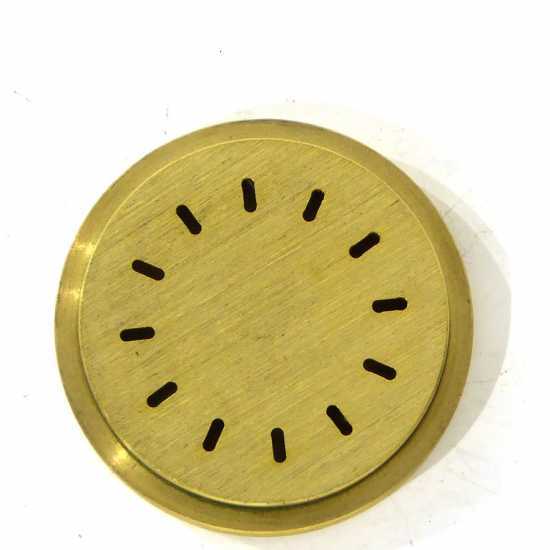 Brass Pasta Die for 4 mm TAGLIOLINI. Specific for New O.M.R.A. Pasta Makers