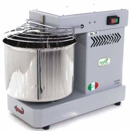 Famag IM 10/230 1 Speed Silver - Spiral Mixer 10 Kg