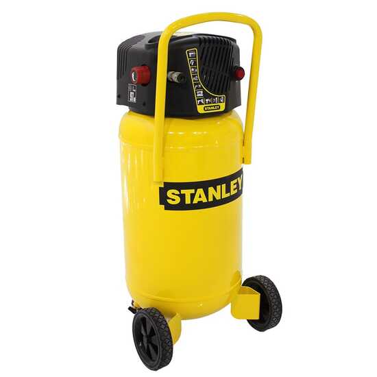 Stanley D230/10/50V portable electric air compressor - 2 HP motor - 50 L