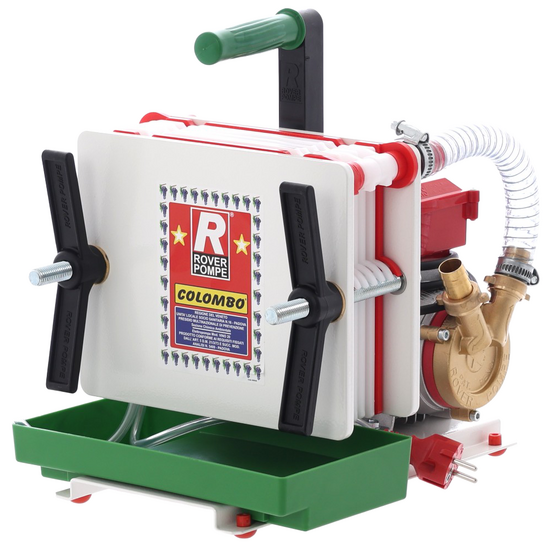 Rover Colombo 6 - Plate-and-Sheet Filter - Bronze Pump