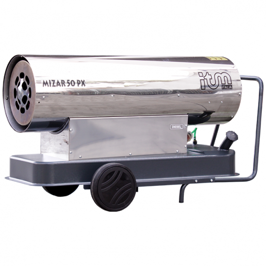 ITM MIZAR 50PX INOX - Diesel Hot Air Generator - Direct Combustion