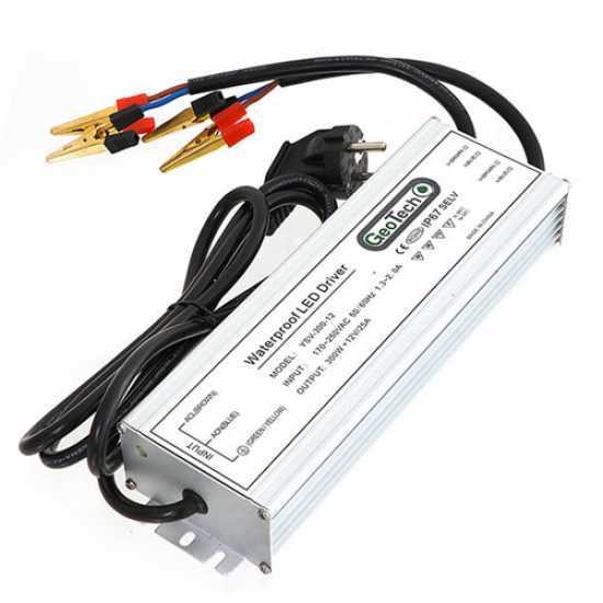 Power Converter for Olive Harvesters from 200V to 12 V - 300 Watt power