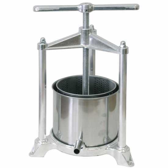 Palumbo Pavi AM - 2.5 L Manual Squeezing Press - For Aubergines and Grapes