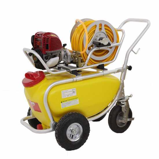 GeoTech SP 1050 4S ALU - Wheeled Petrol Sprayer Pump - 4-stroke Petrol