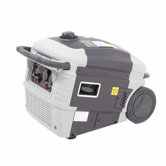 AMA G3000I - 3 kW Wheeled Silenced Inverter Power Generator - DC 2.8 kW Single-phase
